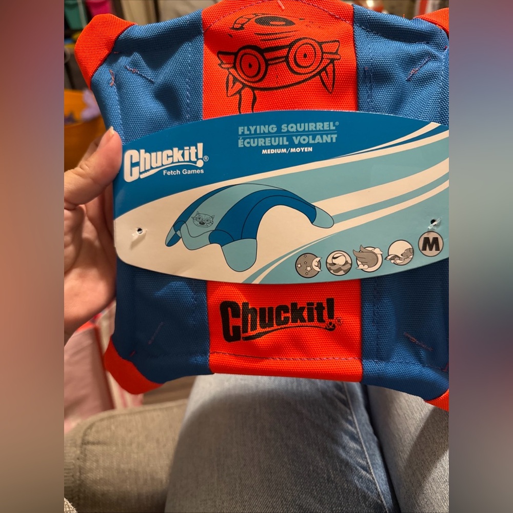 Chuckit! Blue and Red Dog Fetch Toy